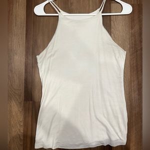 Carly Jean Los Angeles white halter top